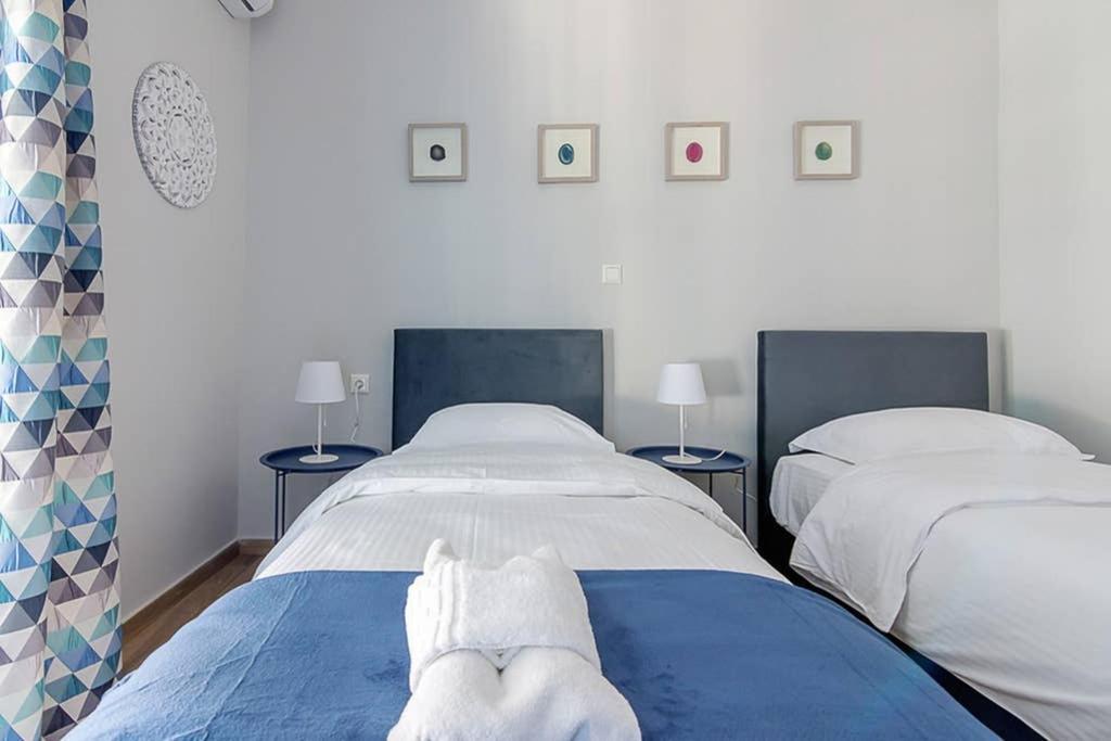 Bright Apartment For 6 Ppl In 아테네 외부 사진