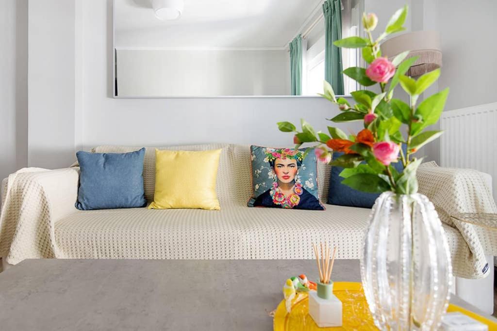Bright Apartment For 6 Ppl In 아테네 외부 사진